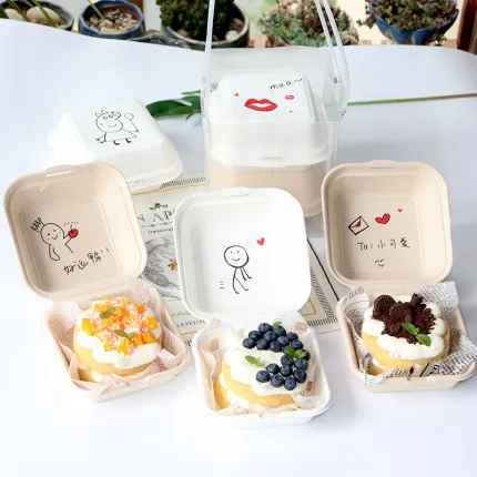Meal Prep For A Day - Caja Bento desechable ecológica para almacenamiento