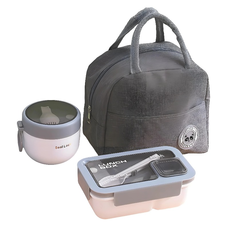 Meal Prep Kit - Juego de contenedores de almuerzo a
