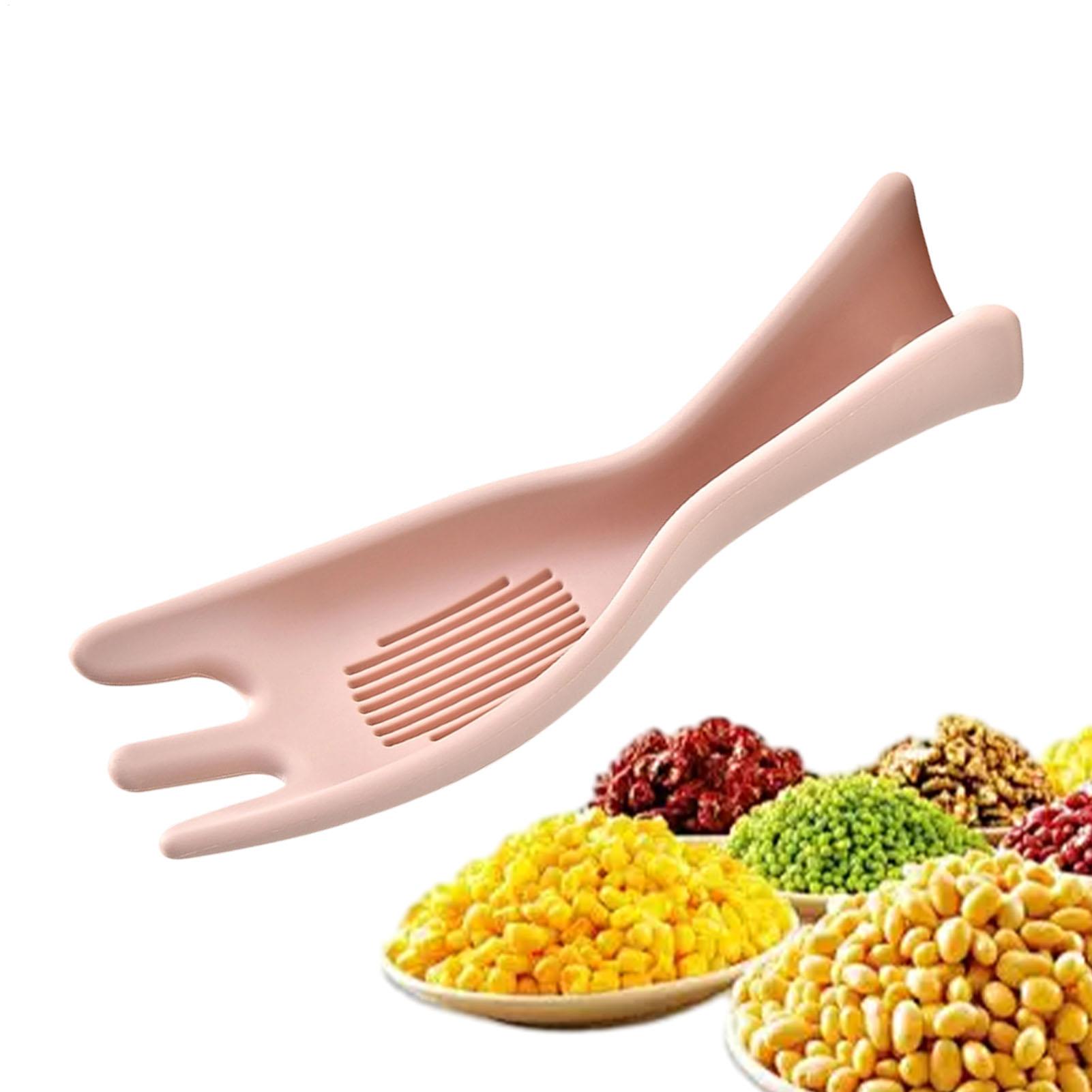 Meal Prep Rice - Cuchara coladora de silicona de grado