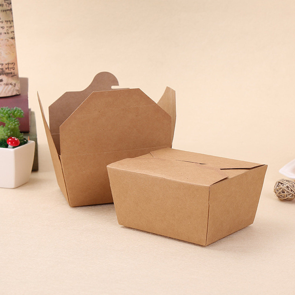 Meal Prep For A Day - 20 Contenedores de Papel Kraft para