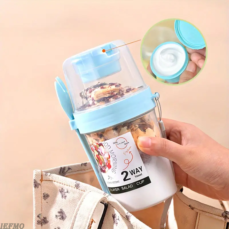 Juego de recipientes para ensa - Meal Prep Yogurt Bowl reseña y precio