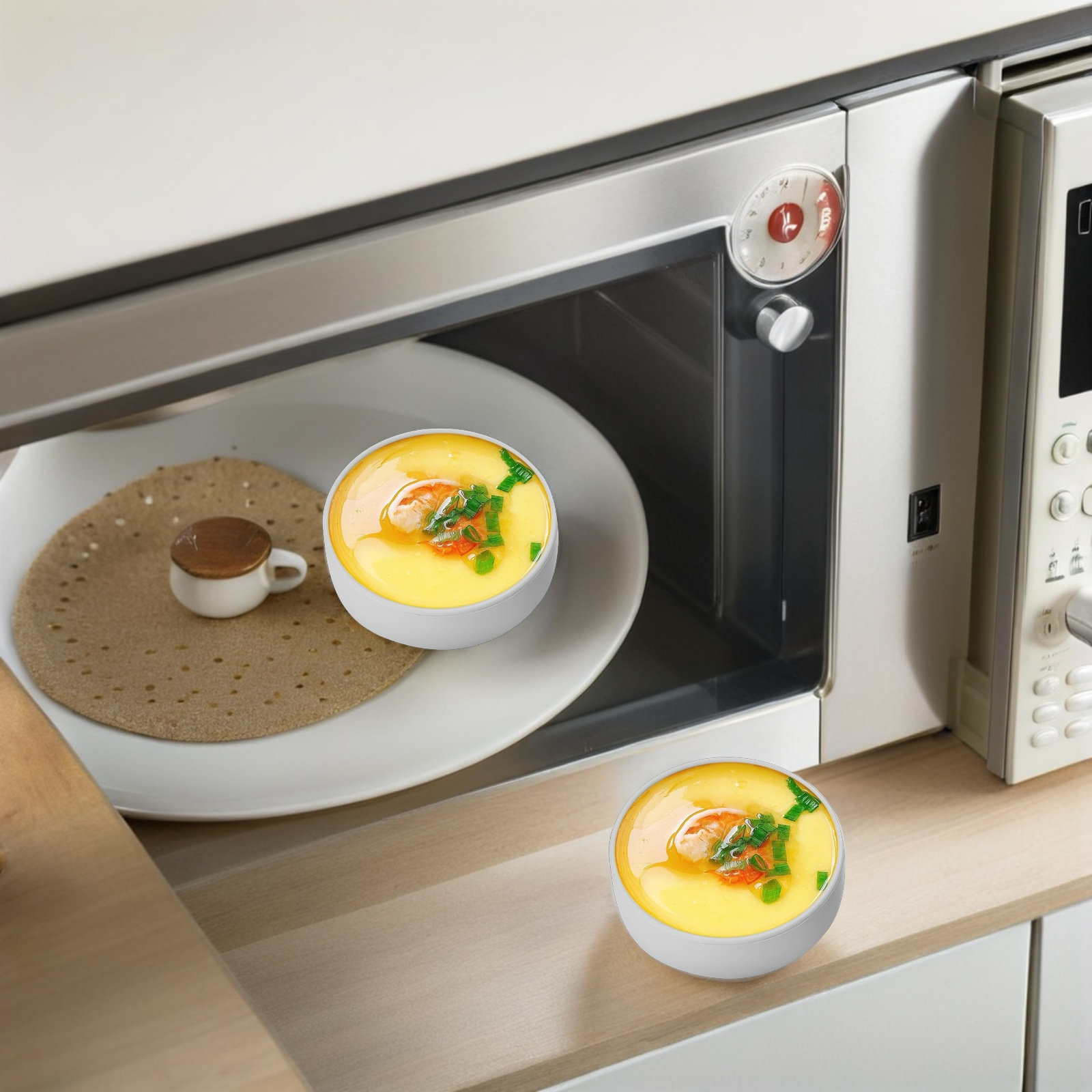 Juego de 3 Moldes de Silicona  - Meal Prep Egg reseña y precio
