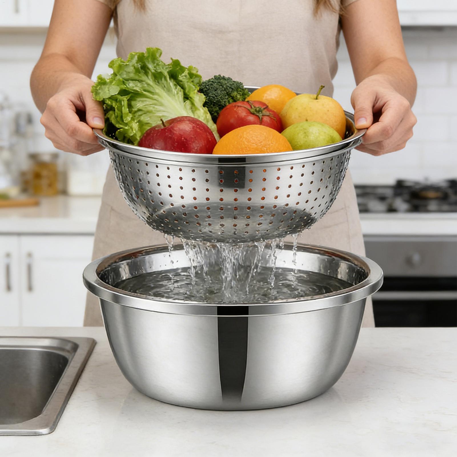 Cesta Coladora de Acero Inoxid - Meal Prep Rice reseña y precio