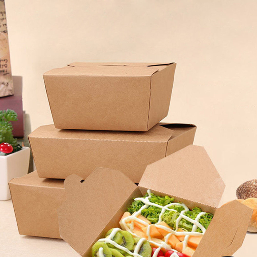 20 Contenedores de Papel Kraft - Meal Prep For A Day reseña y precio