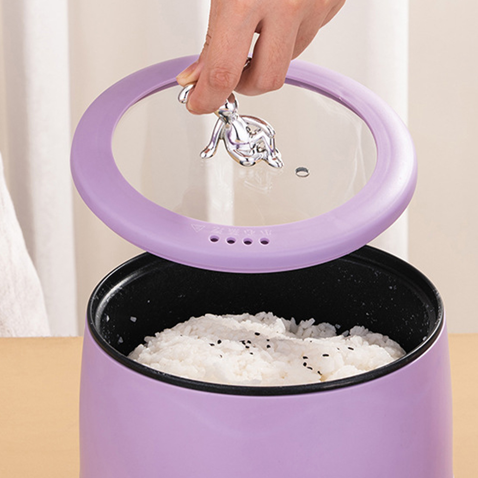 Mini olla arrocera eléctrica i - Meal Prep Rice reseña y precio