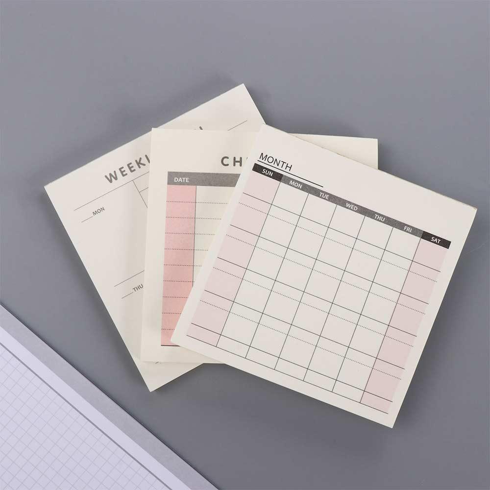 60 hojas de suministros escola - Meal Plan Notepad reseña y precio