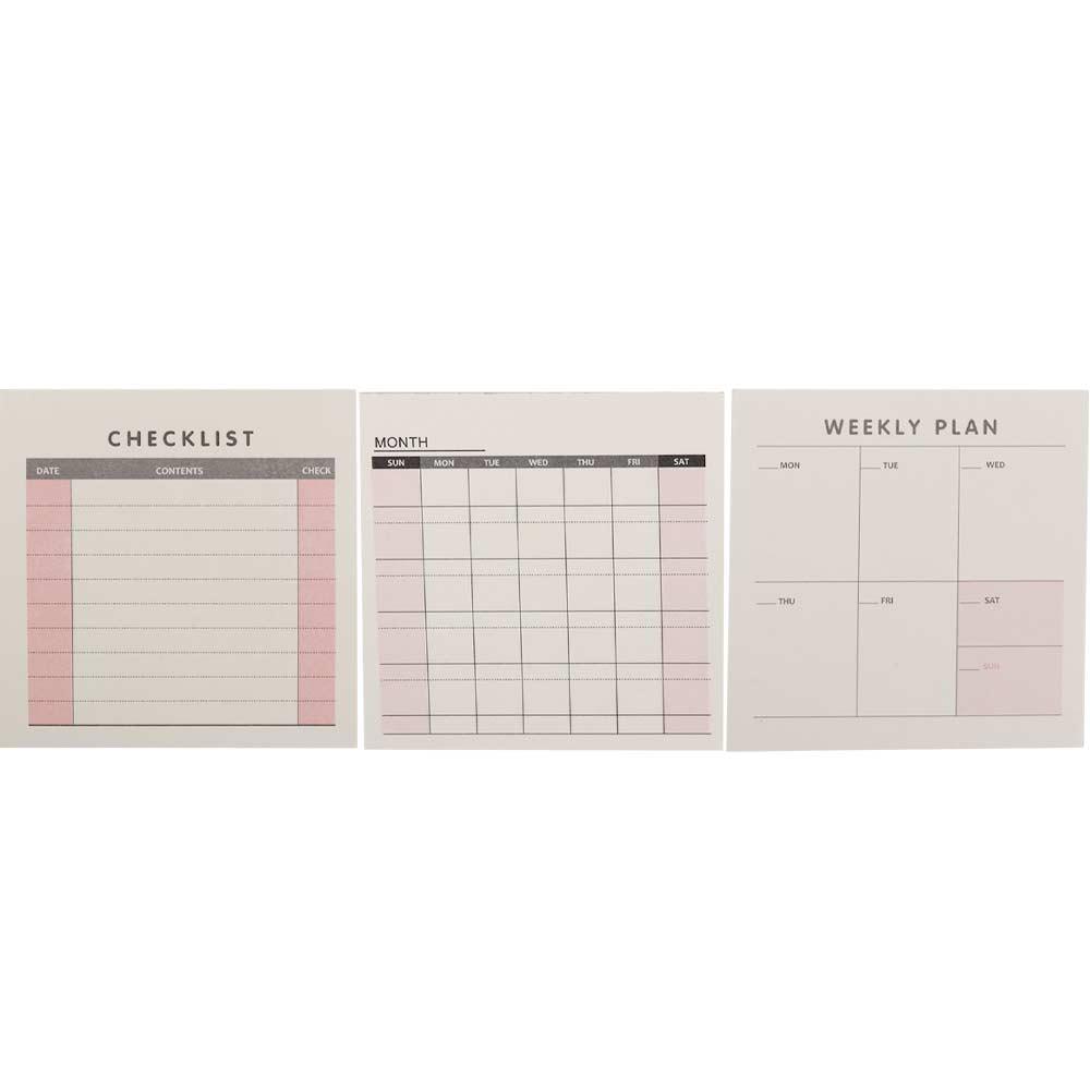 60 hojas de suministros escola - Meal Plan Notepad reseña y precio