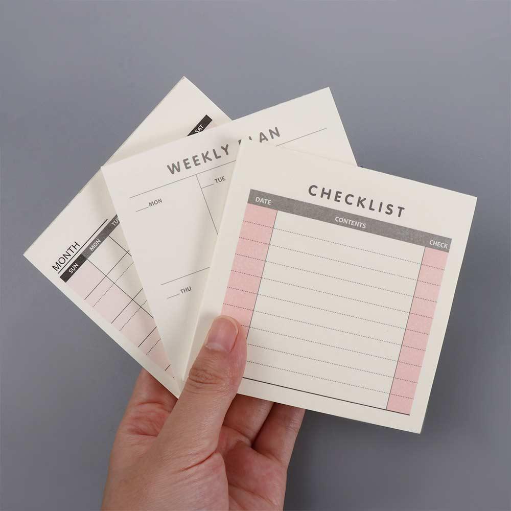 60 hojas de suministros escola - Meal Plan Notepad reseña y precio