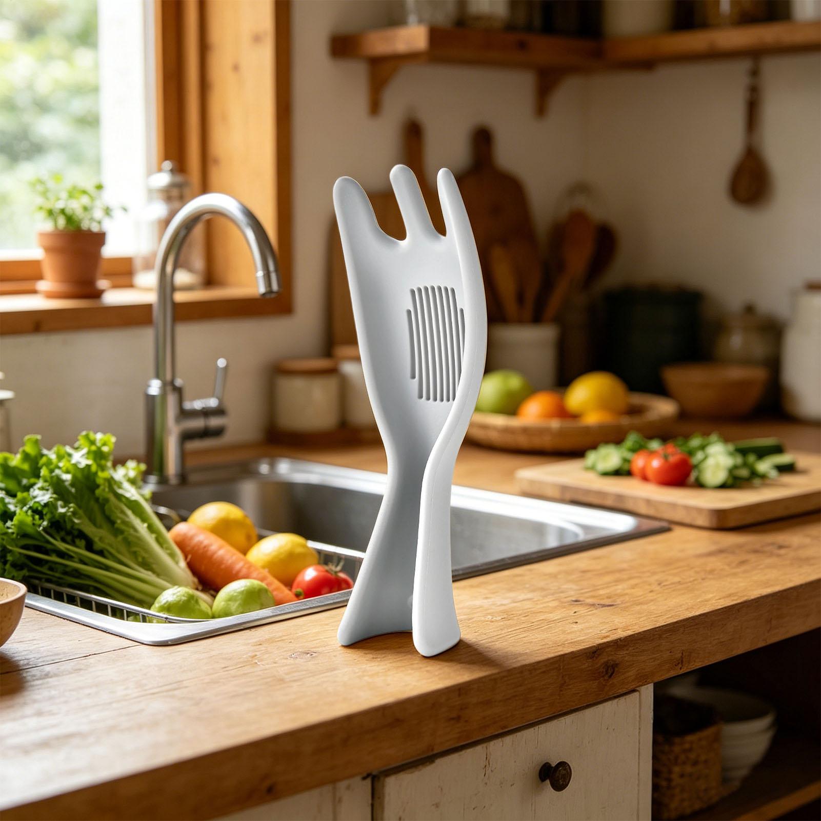 Cuchara coladora de silicona d - Meal Prep Rice reseña y precio