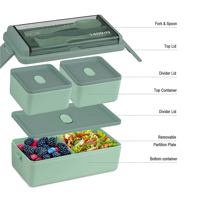 ABXF-2X Kit de caja Bento, fia - Meal Prep Kit reseña y precio