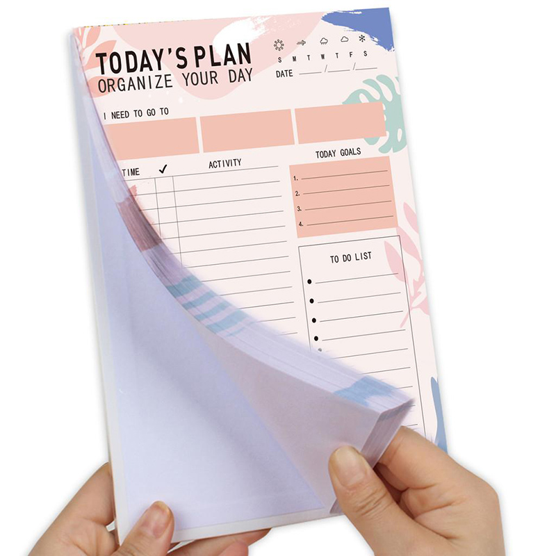 Bloc de notas planificador dia - Meal Plan Notepad reseña y precio