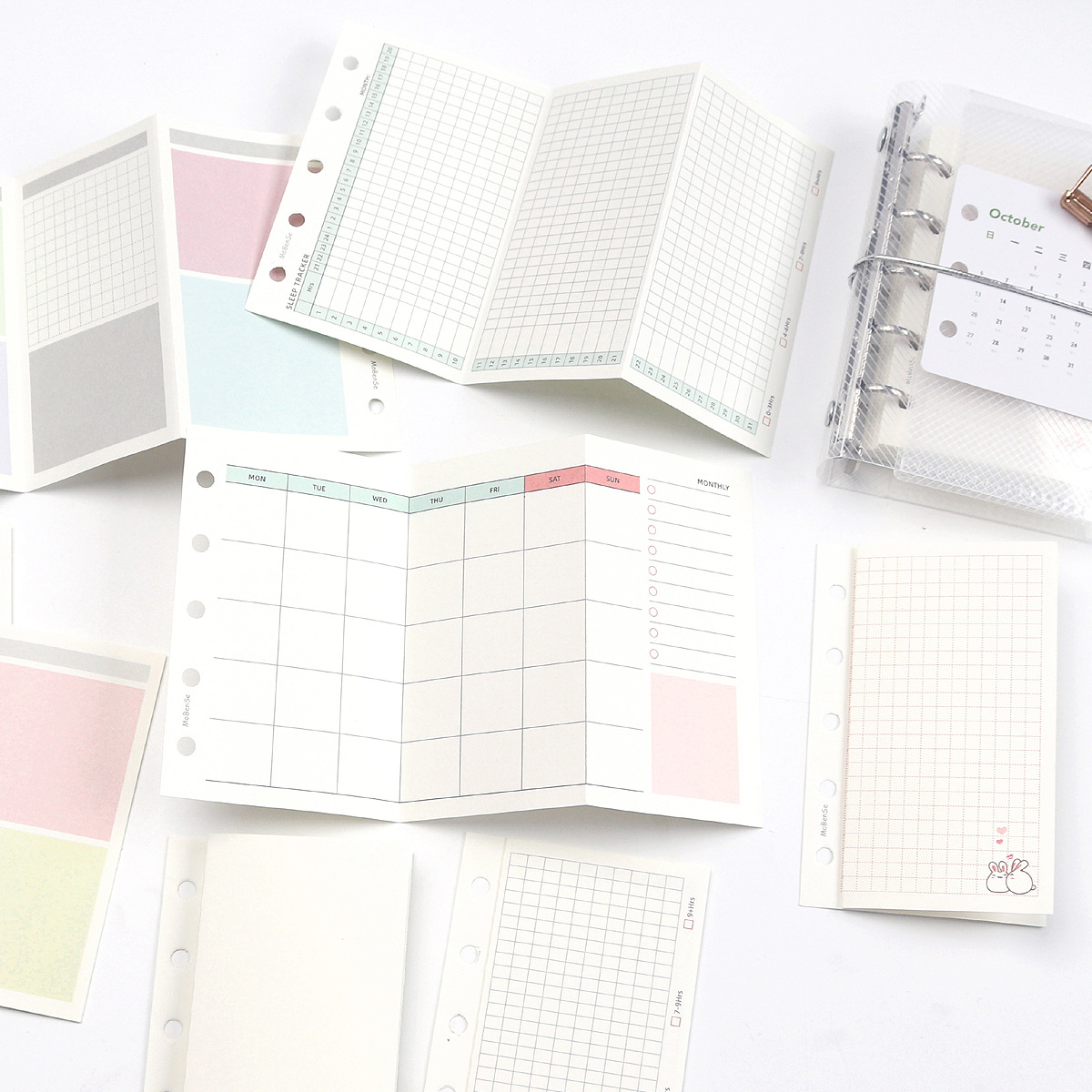 M5 50 hojas coloridas de hojas - Meal Plan Notepad reseña y precio